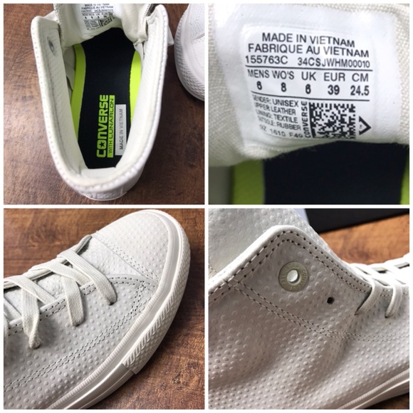 NWT Converse CT || HI Buff/Gum WHITE W AUTHENTIC - Picture 8 of 8